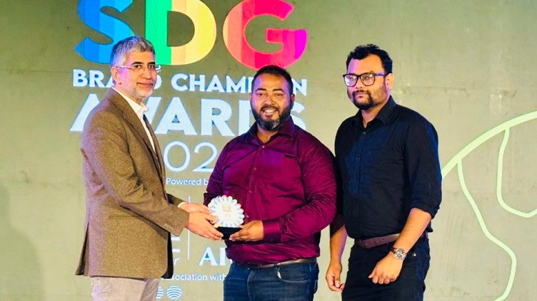 টেকসই জ্বালানি ব্যবস্থাপনায় বিশেষ অবদান রাখায় সম্মাননা পেল মাই ফুয়েল পাম্প