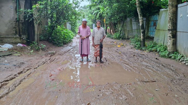 মরণফাঁদে নাঙ্গলকোট-শ্রীফলিয়া-বাঙ্গড্ডা সড়ক, দীর্ঘদিন সংস্ক