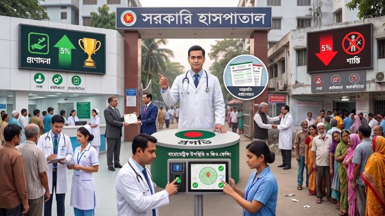 প্রতি মাসে সেরা হাসপাতালগুলো পাবে প্রণোদনা, খারাপগুলো শাস্তি