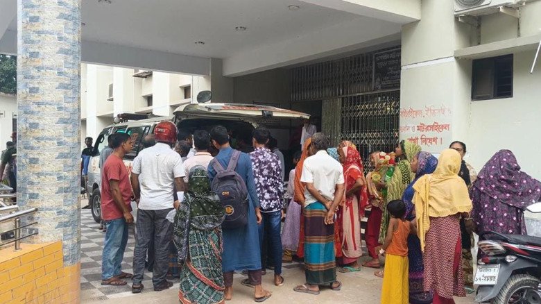 স্বামী-স্ত্রীর মৃত্যু শৈলকুপায় বিদ্যুৎস্পৃষ্টে